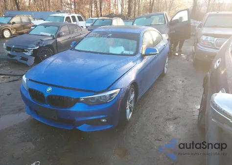 2019 BMW 430I Gran Coupe xDrive z USA, uszkodzony, nr VIN WBA4J3C58KBL11364